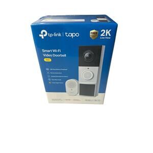 TP-Link Tapo Smart Wi-Fi Video Doorbell with Chime